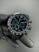 TAG Heuer Carrera Chronograph x Porsche, Aço 44mm Pulseira Lona