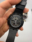 Roger Dubuis Excalibur Spider Flyback Chronograph 45mm - Aço/OxBlack