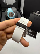 Hublot Classic Fusion Aço Magic Blue Chrono 45mm Aço/OxBlue