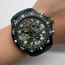 Breitling ENDURANCE PRO Aço 44mm - OxiBlack - Mostrador Verde
