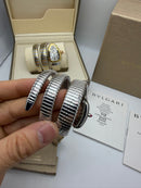 Bvlgari Serpenti Tubogas 02 Voltas 35mm Aço Mostrador Preto