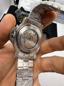 Panerai Luminor Marina 44mm, Aço, Mostrador Preto - Pulseira Aço