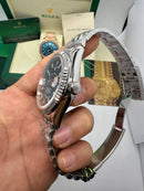 Rolex Sky-Dweller - 42 mm,Aço 904L - Mostrador Preto - Jubilee - CLONE