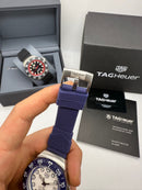 TAG Heuer F1 Solargraph 38mm Azul - Pulseira Borracha -