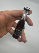 Patek Philippe Classic Turbilhão 40mm Aço, Pulseira Couro