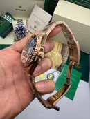 Rolex GMT Master II 40mm Aço/Rose ROOTBEER
