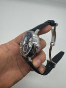 IWC Big Pilot Turbilhão 46mm Pulseira Couro