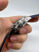 Tag Heuer F1 Cronometro 42mm Aço Mostrador Azul