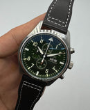 IWC Aviador Cronógrafo TOP GUN 41mm Aço