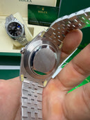 Rolex Datejust Aço 41mm, Mostrador Verde, Pulseira Jubilee - CLONE
