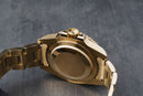 Rolex Submariner Date 41mm Dourado Mostrador Preto Luneta Preta