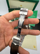 Rolex Submariner No Date 41mm Aço Mostrador Preto Luneta Preto