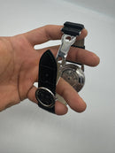 Patek Phillippe Fases da Lua 42mm Aço, Pulseira Couro