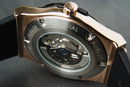 Hublot Classic Fusion 45mm Rosé Mostrador Preto Bisel Preto