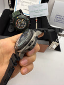 Panerai Luminor Submersible 47mm Aço/OxBlack BRABUS - Azul