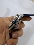 Audemars Piguet Royal Oak Offshore 44mm Mostrador Azul Bezel Aço
