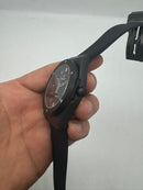 Hublot Classic Fusion 45mm Aço/OxBlack, Mostrador Preto