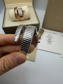 Bvlgari Serpenti Tubogas 01 Volta 35mm Aço Mostrador Verde