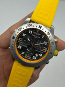 Breitling ENDURANCE PRO Aço 44mm Pulseira Borracha