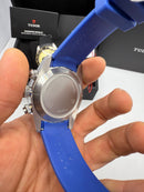 Tudor Black Bay Chrono 41mm, Mostrador Azul - Borracha
