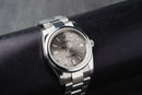 Rolex Oyster Perpetual 41/36mm Aço Mostrador Cinza Luneta Baulada