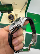 Rolex Sky-Dweller - 42 mm, Aço 904L - Mostrador Preto - OysterFlex - CLONE