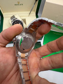 Rolex Yacht-Master 40 Oyster, 40 mm, Aço e Rose, Mostrador Marrom - CLONE