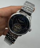 Patek Phillippe Fases da Lua Turbilhão 42mm Aço, Pulseira Aço