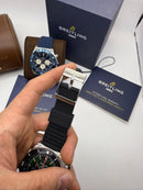 Breitling Super Chronomat Aço 44mm Pulseira Borracha