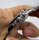 Rolex Daytona Aço - 40mm - PANDA - Mostrador Branco - CLONE -