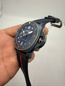 Panerai Luminor Submersible 47mm Aço LUNA ROSSA, Puls. Nylon