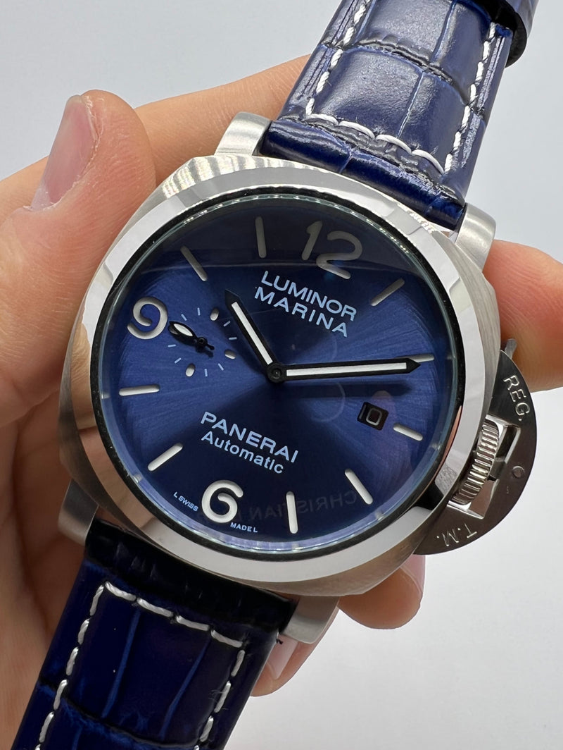 Panerai Luminor Marina 44 mm Aço Mostrador Azul