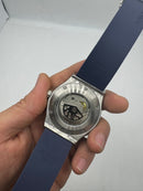 Hublot Classic Fusion 45mm Aço, Mostrador Azul