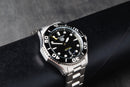 Tag Heuer Aquarecer 300, 43mm, Aço, Mostrador Preto, Bezel Preto