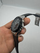 Hublot Vendome Classic Chrono 45mm, Aço Mostrador Preto Carbono