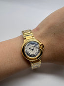 Ballon Bleu de Cartier - Aço/Dourado - 33mm - Mostrador Tradicional