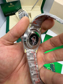Rolex Datejust Oyster, 41mm, Oystersteel, Wimbledon, Mostrador Ardósia - CLONE