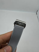 Hublot Big Bang 44mm Aço/OxSilver Mostrador Preto Esqueleto