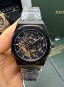Audemars Piguet Royal Oak 41mm Esqueleto Aço/OxBlack