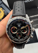TAG Heuer Carrera Chronosprint x Porsche - Aço 42mm - Preto