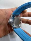 Breitling SuperOcean Aço 42mm Pulseira Borracha