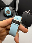 Hublot Classic Fusion Aço Magic Blue Chrono 45mm Aço/OxBlue i