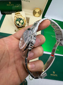 Rolex Daytona Oyster Aço 40mm - Mostrador Cinza - CLONE