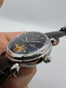 Vacheron Constantin Fases da Lua Turbilhão Aço 42mm, Mostrador Preto