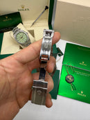 Rolex Oyster Perpetual Oystersteel 41mm, Mostrador Amarelo - CLONE