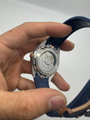 Omega Aquaterra 41,5mm Aço/Rose, Pulseira Borracha