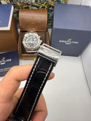 Breitling Navitimer 42mm Aço Pulseira Couro