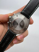 TAG Heuer Aston Martin Racing, Chronograph Eletrônico, 44 mm, Aço/Couro