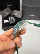 Tudor Pelagos Aço 41mm, Mostrador Verde - Borracha