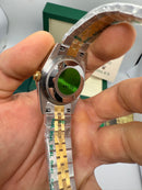 Rolex Date-Just 31mm Aço/Dourado Pulseira Jubilee